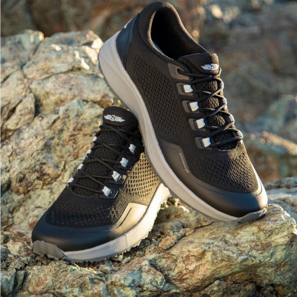 Straight Down Men’s The Mojave Golf Shoes-Nylon-Black-Various Sizes NIB⛳️ - Picture 6 of 12